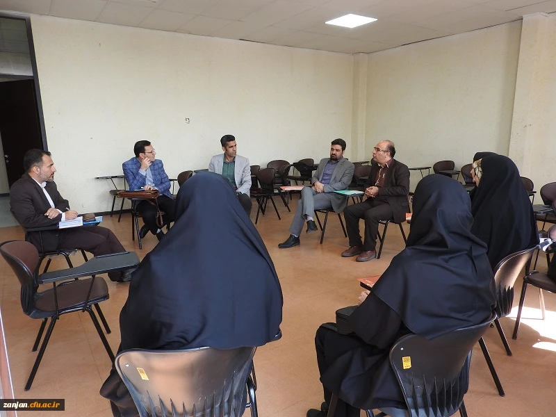 جلسه هم اندیشی اساتید پردیس های دانشگاه فرهنگیان استان زنجان 6