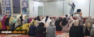 به همت نهاد نمایندگی مقام معظم رهبری در دانشگاه فرهنگیان استان زنجان برگزار شد:

مراسم جشن میلاد پیامبر نور و رحمت