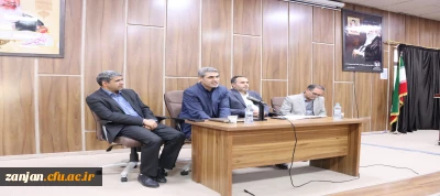 نشست تخصصی دانشجویان با مسئولین پردیس و مسئولین امور اداری و امور آموزش اداره کل آموزش و پرورش استان