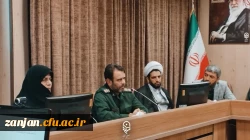 تودیع و معارفه مسولین پایگاه بسیج دانشجویی پردیس الزهرا(س) و پردیس شهید بهشتی  دانشگاه فرهنگیان استان زنجان 2