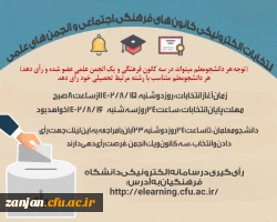 آغاز ثبت نام داوطلبان عضویت در شورای مرکزی کانون های فرهنگی و انجمن های علمی دانشجویی 2