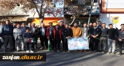 حضور پرشور اساتید،کارکنان و دانشجو معلمان دانشگاه فرهنگیان استان زنجان پردیس شهید بهشتی در تجمع حمایت از مردم فلسطین 2