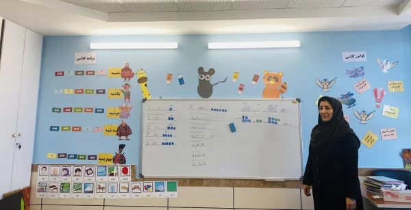 بازدید دانشجومعلمان پردیس الزهرا(س) از مدرسه سبز زنجان 2