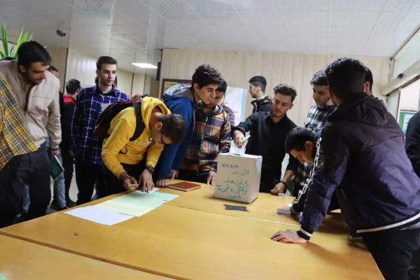 انتخابات کانونهای فرهنگی و انجمنهای علمی پردیس شهید بهشتی زنجان