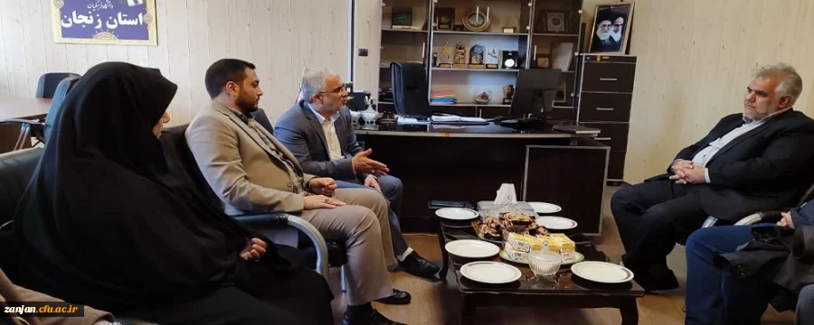 دیدار مدیرکل دبیرخانه هیات مرکزی گزینش وزارت آموزش و پرورش با مدیر امور پردیس های دانشگاه فرهنگیان استان 2