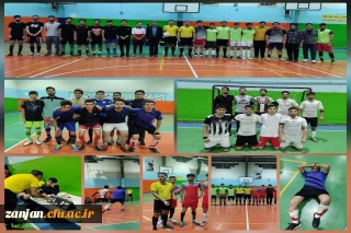 برگزاری افتتاحیه مسابقات فوتسال دانشجویی در پردیس شهید بهشتی