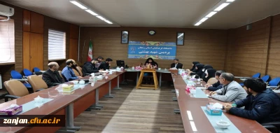 با حضور مدیریت استان، سرپرست پردیس شهید بهشتی و معاونت ناحیه بسیج دانشجویی برگزار شد:

جلسه ستاد برگزاری کنگره بزرگداشت شهدای دانشجو معلم دانشگاه فرهنگیان استان زنجان