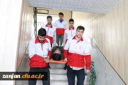 برگزاری مانور زلزله با همکاری هلال احمر زنجان 4