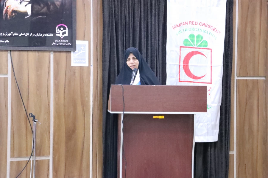 برگزاری مانور زلزله با همکاری هلال احمر زنجان 8