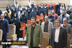 بزرگداشت سالگرد شهادت سردار سلیمانی وحماسه نهم  دی در دانشگاه فرهنگیان استان زنجان 6