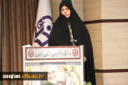 بزرگداشت سالگرد شهادت سردار سلیمانی وحماسه نهم  دی در دانشگاه فرهنگیان استان زنجان 8