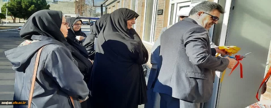 افتتاح خانه هلال در پردیس الزهرا(س) زنجان  2