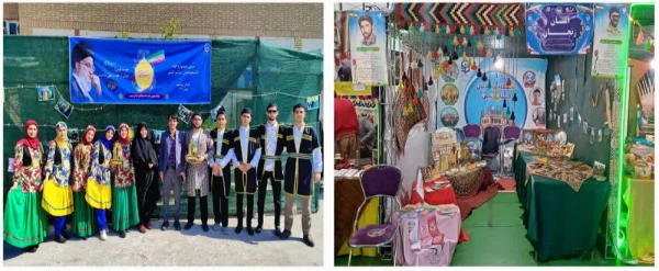 درخشش دانشجو معلمان دانشگاه فرهنگیان استان زنجان در دومین جشنواره اقوام در بوشهر 2