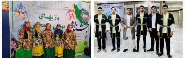 درخشش دانشجو معلمان دانشگاه فرهنگیان استان زنجان در دومین جشنواره اقوام در بوشهر 4