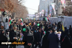 راهپیمایی یوم الله ۲۲ بهمن  با شعارمحوری  