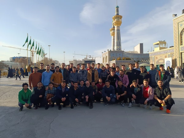 اردویزیارتی  مشهد مقدس دانشجویان پردیس شهید بهشتی زنجان
