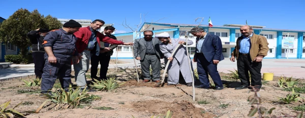 کاشت نهال بمناسبت گرامیداشت هفته منابع طبیعی و روز درختکاری 5