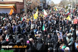 حضور دانشجویان، اساتید و کارکنان دانشگاه فرهنگیان استان در راهپیمایی روز جهانی قدس 6