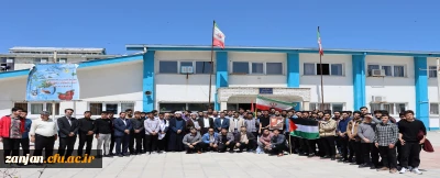  تجمع دانشجویان در حمایت از عملیات وعده صادق