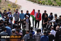  تجمع دانشجویان در حمایت از عملیات وعده صادق 4