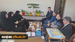 بازدید مدیر امور پردیس های استان از پردیس شهید بهشتی 2