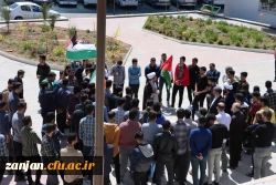 تجمع دانشجویان، اساتید و کارمندان پردیس های دانشگاه فرهنگیان استان در حمایت از عملیات «وعده صادق»  8