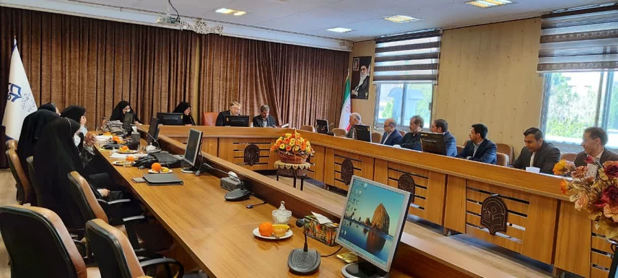 بازدید هیات نظارت مرکز نظارت، ارزیابی و تضمین کیفیت سازمان مرکزی از دانشگاه فرهنگیان استان زنجان 5