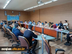 بازدید هیات نظارت مرکز نظارت، ارزیابی و تضمین کیفیت سازمان مرکزی از دانشگاه فرهنگیان استان زنجان 6