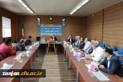 بازدید هیات نظارت مرکز نظارت، ارزیابی و تضمین کیفیت سازمان مرکزی از دانشگاه فرهنگیان استان زنجان 8