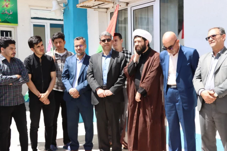 تجمع و اعلام همبستگی اساتید، کارکنان و دانشجو معلمان دانشگاه فرهنگیان  پردیس شهید بهشتی در حمایت از دانشگاهیان حامی مردم بی گناه غزه
 4