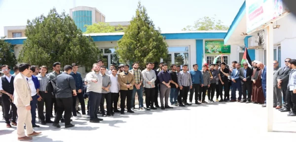 تجمع و اعلام همبستگی اساتید، کارکنان و دانشجو معلمان دانشگاه فرهنگیان  پردیس شهید بهشتی در حمایت از دانشگاهیان حامی مردم بی گناه غزه
 6