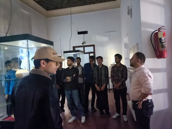 اردوی بازدید از موزه مردان نمکی 3