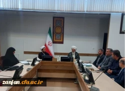 دیدار صمیمی کارکنان دانشگاه فرهنگیان استان زنجان با حجت الاسلام خاتمی امام جمعه محترم بمناسبت هفته سرآمدی آموزش 4