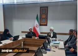 دیدار صمیمی کارکنان دانشگاه فرهنگیان استان زنجان با حجت الاسلام خاتمی امام جمعه محترم بمناسبت هفته سرآمدی آموزش 5