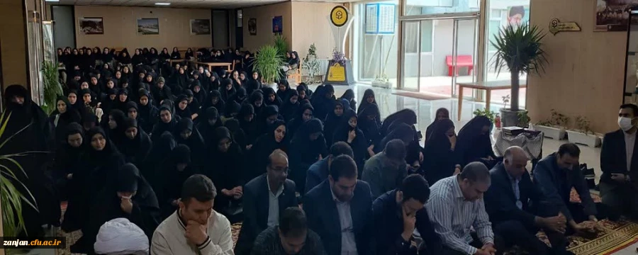 گرامیداشت یاد و خاطره شهدای خدمت در دانشگاه فرهنگیان استان زنجان 2