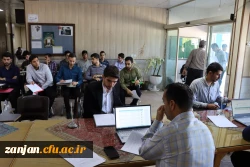 بازدید مدیر امور پردیس های دانشگاه فرهنگیان استان زنجان از روند برگزاری کانون های سنجش شایستگی داوطلبان چند برابر ظرفیت در پردیس شهید بهشتی 4