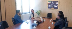 بازدید معاون اداری مالی دانشگاه فرهنگیان کشور از پردیس های استان زنجان 2