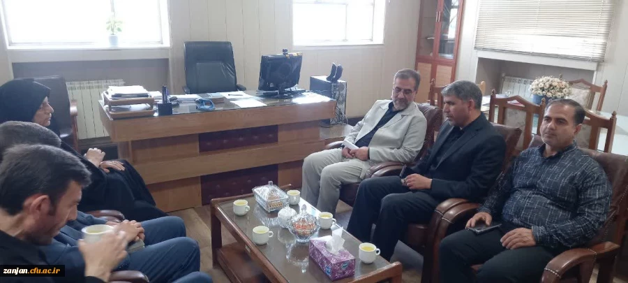 بازدید معاون اداری مالی دانشگاه فرهنگیان کشور از پردیس های استان زنجان 3