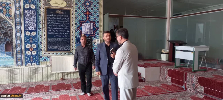 بازدید معاون اداری مالی دانشگاه فرهنگیان کشور از پردیس های استان زنجان 4