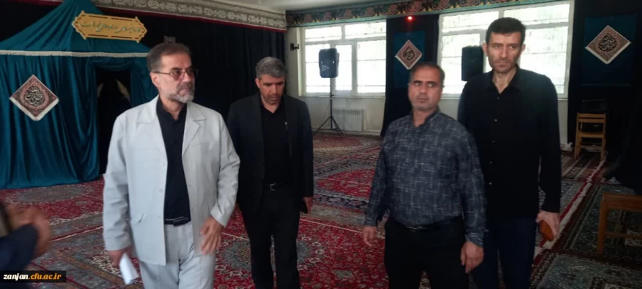 بازدید معاون اداری مالی دانشگاه فرهنگیان کشور از پردیس های استان زنجان 6
