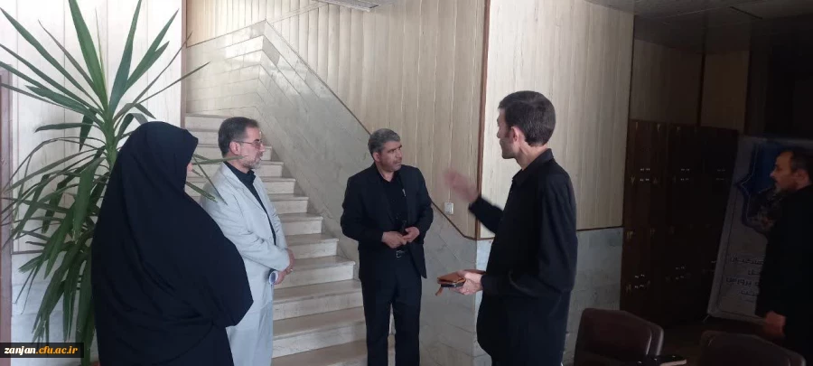 بازدید معاون اداری مالی دانشگاه فرهنگیان کشور از پردیس های استان زنجان 11