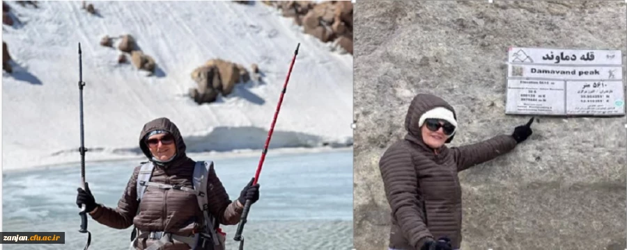 صعود به بام ایران توسط بانوی پرتلاش پردیس الزهرا(س) 2