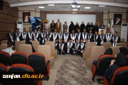 آیین دانش آموختگی دانشجویان ورودی ۱۳۹۹ دانشگاه فرهنگیان استان زنجان برگزار شد 4