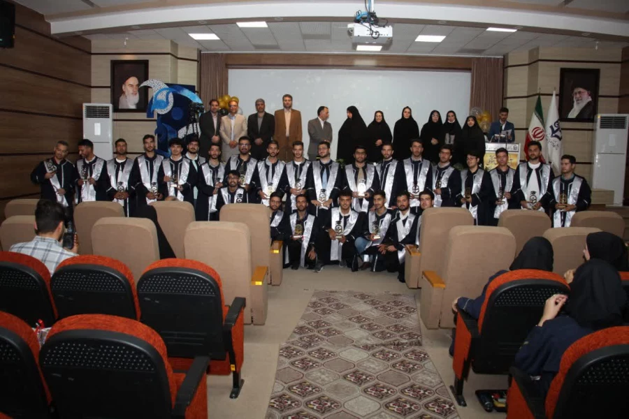 آیین دانش آموختگی دانشجویان ورودی ۱۳۹۹ دانشگاه فرهنگیان استان زنجان برگزار شد 4