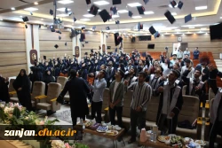 آیین دانش آموختگی دانشجویان ورودی ۱۳۹۹ دانشگاه فرهنگیان استان زنجان برگزار شد 5