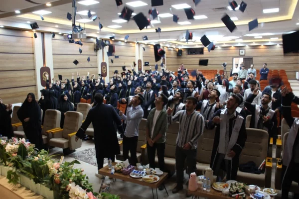 آیین دانش آموختگی دانشجویان ورودی ۱۳۹۹ دانشگاه فرهنگیان استان زنجان برگزار شد 5