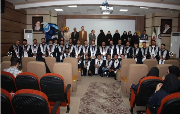 آیین دانش آموختگی دانشجویان ورودی ۱۳۹۹ دانشگاه فرهنگیان استان زنجان برگزار شد 2