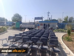 تامین و تجهیز پروژه های مختلف و زیبا سازی محیط در پروژه فرصت مهر 6