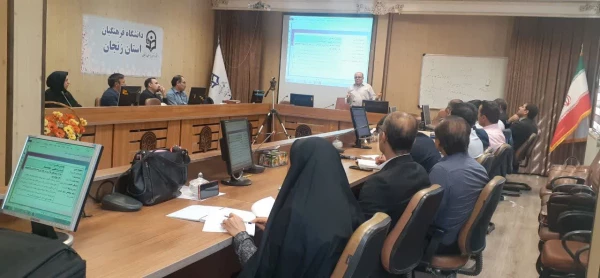 جلسه هماهنگی و توجیهی اساتید کارورزی پردیس های استان 3