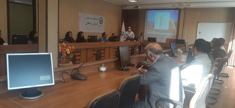 جلسه هماهنگی و توجیهی اساتید کارورزی پردیس های استان 4